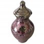 Engraved Pink Butterfly Small Urn, Mini Cremation Urns for Ashes