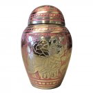 Pink Rose Engraved Small Keepsake Urn,