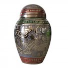 Althorp Purple Mini Keepsake Urn, Mini Cremation Urns for Ashes