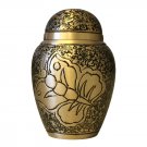 Antique Butterfly Small Keepsake Urn, Mini Cremation Urns for Ashes