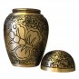 Antique Butterfly Small Keepsake Urn, Mini Cremation Urns for Ashes