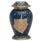 Autumn Leaves Patina Keepsake Memorial Urn