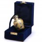 Mini Size Gold Leaf Keepsake Cremation Urn For Ashes With Velvet Box