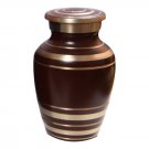 Mini Elite Garnet Red Keepsake Urn for Human Ashes, Beautiful Funeral Urns