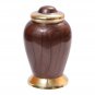 Mini Simplicity Bronze Cremation Keepsake Urn Ashes, Memorial Urns