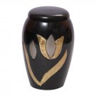 Lovely Memorial Majestic Tulips Mini Keepsake Urn Ashes, Lowest Price Funeral Urns