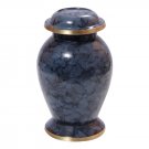 Classic Mulberry Small Memorial Keepsake Urn Ashes, Personalised Funeral Urns