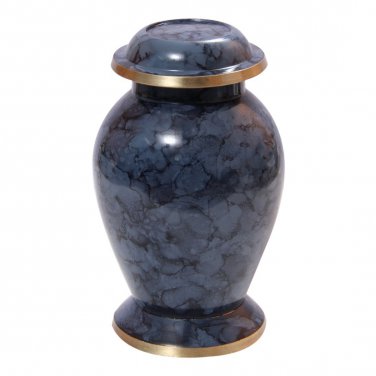 Classic Mulberry Small Memorial Keepsake Urn Ashes, Personalised Funeral Urns