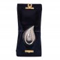 Doves Going Home Blue Teardrop Small Keepsake Urn Ashes, Low Price Funeral Urns