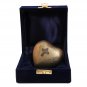 Celtic Cross Mini Heart Keepsake Urn for Human Ashes, Cross Memorial Urns