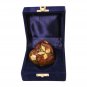 Golden Butterfly Small Heart Keepsake Urn for Ashes, Butterfly Funeral Urns