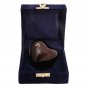 Maroon Artisan Mini Heart Keepsake Urn, Flower Cremation Urns Ashes