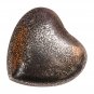 Glenwood Small Heart Keepsake Urn with Stand, Brass Funeral Urn Ashes
