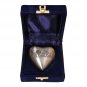 Autumn Leaves Heart Keepsake Urn for Human Ashes, Mini Cremation Urns