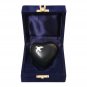 Aria Ascending Dove Heart Keepsake Urn Ashes, Funeral Heart Urns