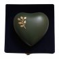 Aria Tree of Life Heart Keepsake Urn for Cremain Ashes, Cremation Heart Urns