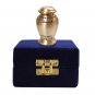 Classic Engraved Brushed Brass Mini Keepsake Urn, Angel Memorial Urns Ashes