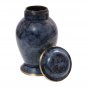 Classic Mulberry Small Memorial Keepsake Urn Ashes, Personalised Funeral Urns