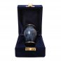 Classic Mulberry Small Memorial Keepsake Urn Ashes, Personalised Funeral Urns