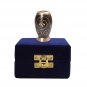 Golden Creeper Engraved Little Keepsake Urn for Human Ashes, Cremation Brass Urns