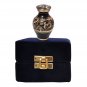 Small Black & Gold Decorative Keepsake Urn Ashes, Burial Cremation Urns