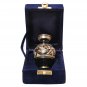 Small Black & Gold Decorative Keepsake Urn Ashes, Burial Cremation Urns