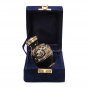 Small Black & Gold Decorative Keepsake Urn Ashes, Burial Cremation Urns