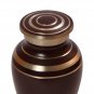 Mini Elite Garnet Red Keepsake Urn for Human Ashes, Beautiful Funeral Urns