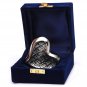 Mini Theale Nickel Heart Keepsake Memorial Urn, Brass Cremation Urn for Ashes USA