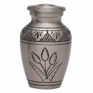 Country Pride Small Keepsake Brass Urn for Ashes, Mini Cremation Urn USA