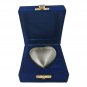 Small Memorial Urn, Autumn Leaves Heart Keepsake Urn for Human Ashes
