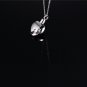 Stainless Steel Heart Shape Child Cremation Memorial Keepsake Urn Pendant Necklace
