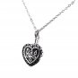 Dad in My Heart Jewelry Keepsake Cremation Memorial Urn Necklace Pendant