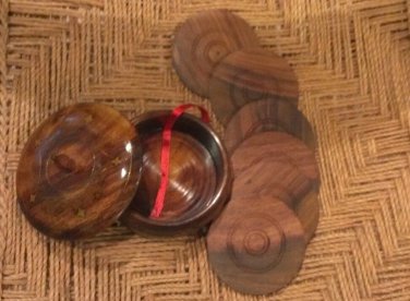 Wooden coasters