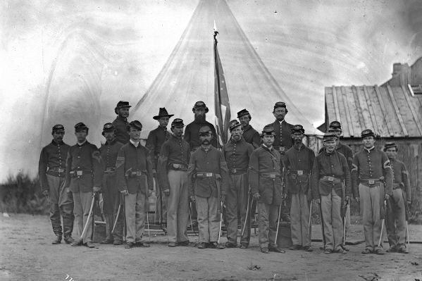 New 5x7 Civil War Photo: Non-commissioned Officers of the 13th New York ...