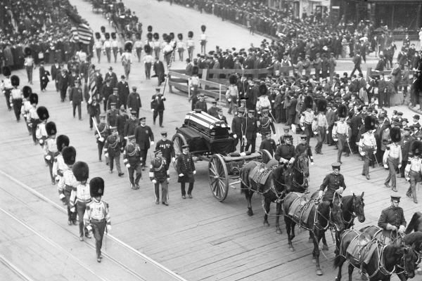 New 5x7 Photo: Funeral Procession of Federal Civil War General Daniel ...