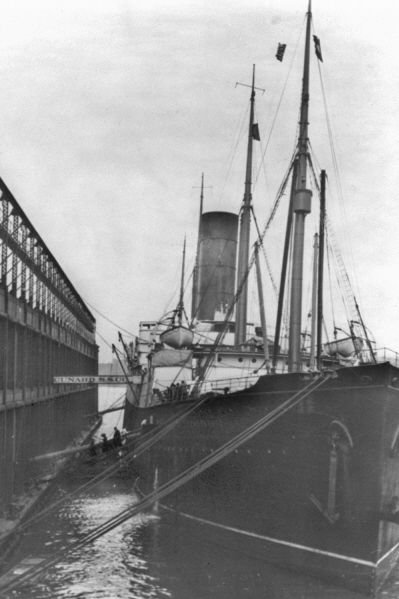 New 5x7 Photo: SS CARPATHIA at Dock in New York City after TITANIC ...