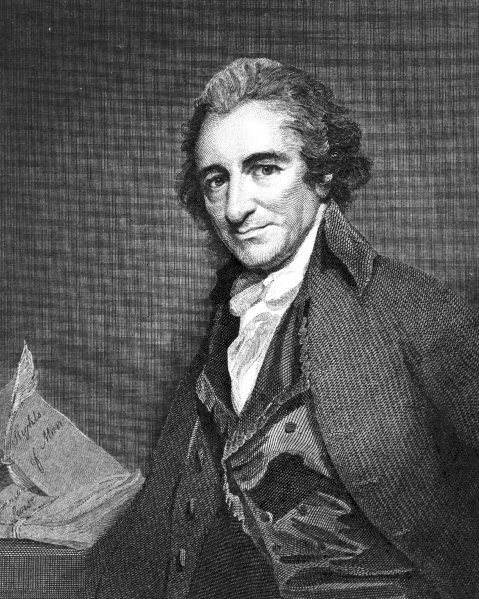 New 11x14 Photo: American Revolution Founding Father Thomas Paine