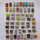 LOT OF 57 CRYSTAL QUARTZ for HAM RADIOS, CLOCKS - SERIES 11,12,13,15,16,18 Mhz