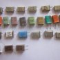 LOT OF 24 CRYSTAL QUARTZ for HAM RADIOS, CLOCKS - SERIES 46, 49 Mhz
