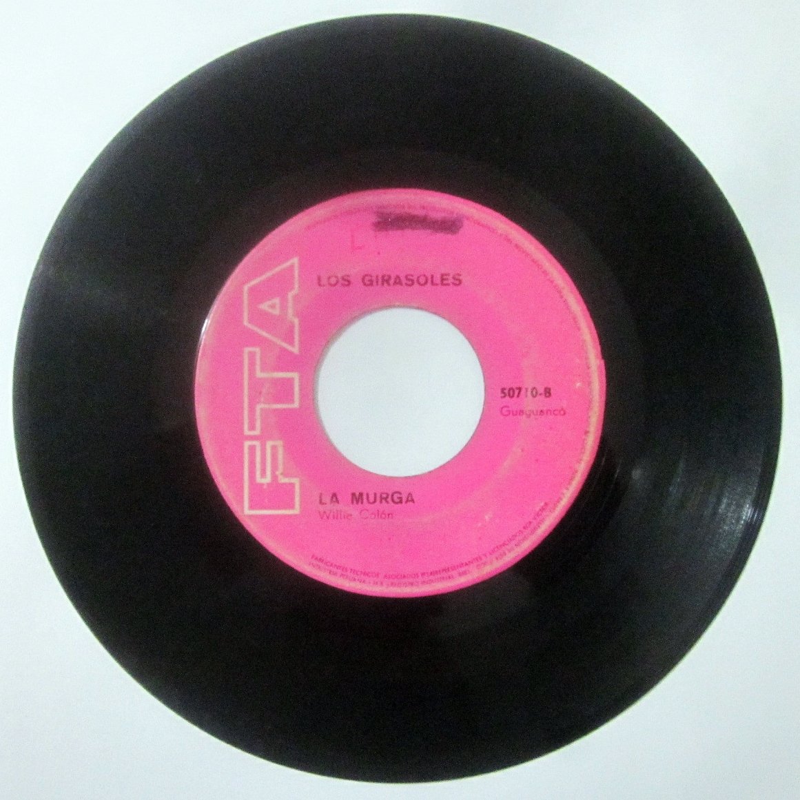 LOS GIRASOLES - La Murga - 7''  GUAGUANCO SALSA PERU
