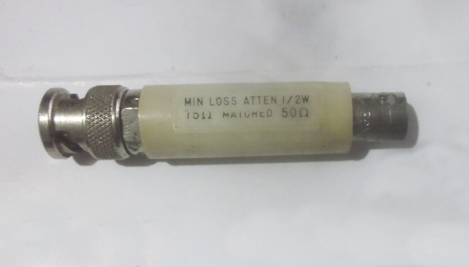 TEKTRONIX 011-057 MIN LOSS ATTENUATOR 1/2W 75 OHM