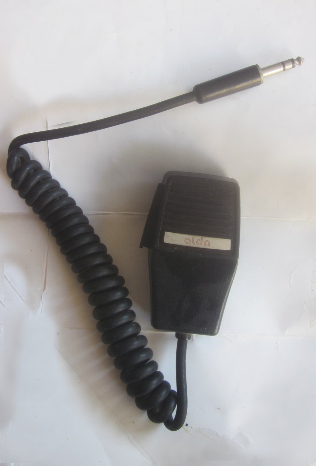Vintage ALDA Handheld Microphone for Alda Collins Drake & others 1/4" diam plug