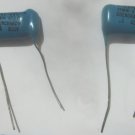 Lot of 2 pcs - QUENCHARC Capacitor 0.1uF 600V 470 Ohms - NOS