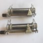 LOT OF 2 WIRE WOUND VARIABLE SLIDE RESISTORS 4K OHM RHEOSTAT *NOS*