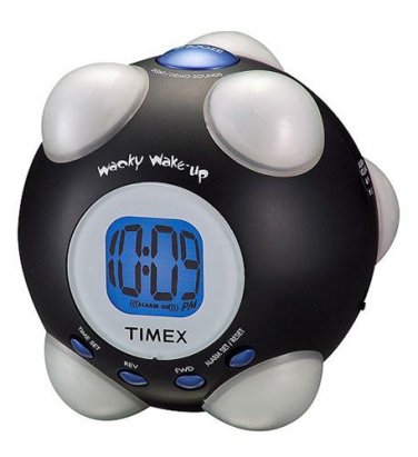 SDI TECHNOLOGIES - TIMEX TIM-T156BX Wacky Phrases Shake N Wake alarm clock NEW