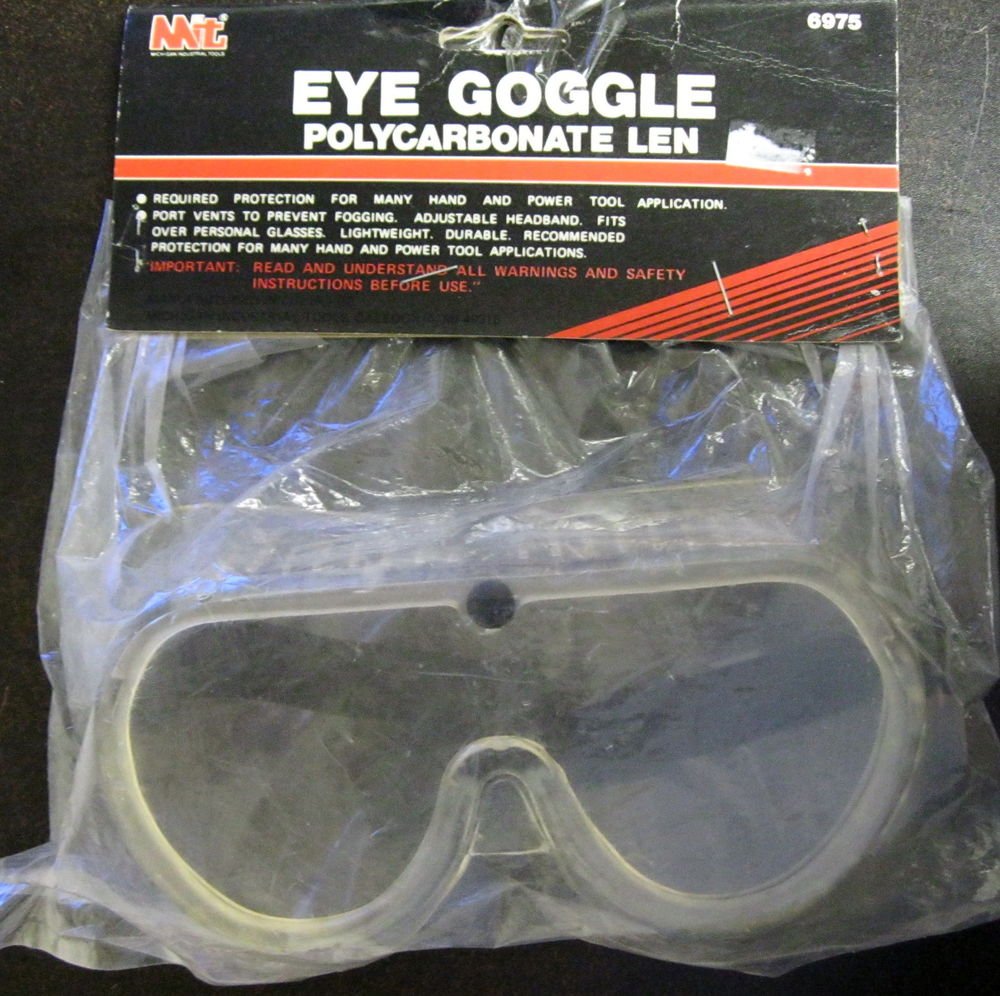 New MIT Eye Guard Goggle # 6975