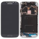 LCD Touch Screen Digitizer Assembly+ Frame For Samsung Galaxy S4 I337 M919 Blue