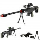 Spring Sniper Rifle FPS-315 Bipod Dummy Scope Silencer Airsoft Gun