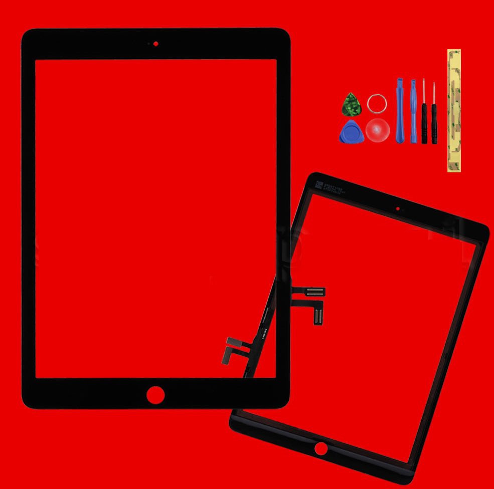 Black Touch Screen Glass Digitizer Lens Replacement For iPad Air A1474 A1475